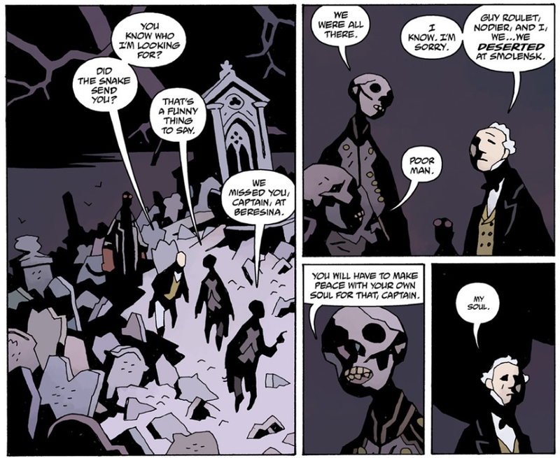 Illustration for article titled Mike Mignola gives a tour of Hellboy In Hell’s risky first five issues